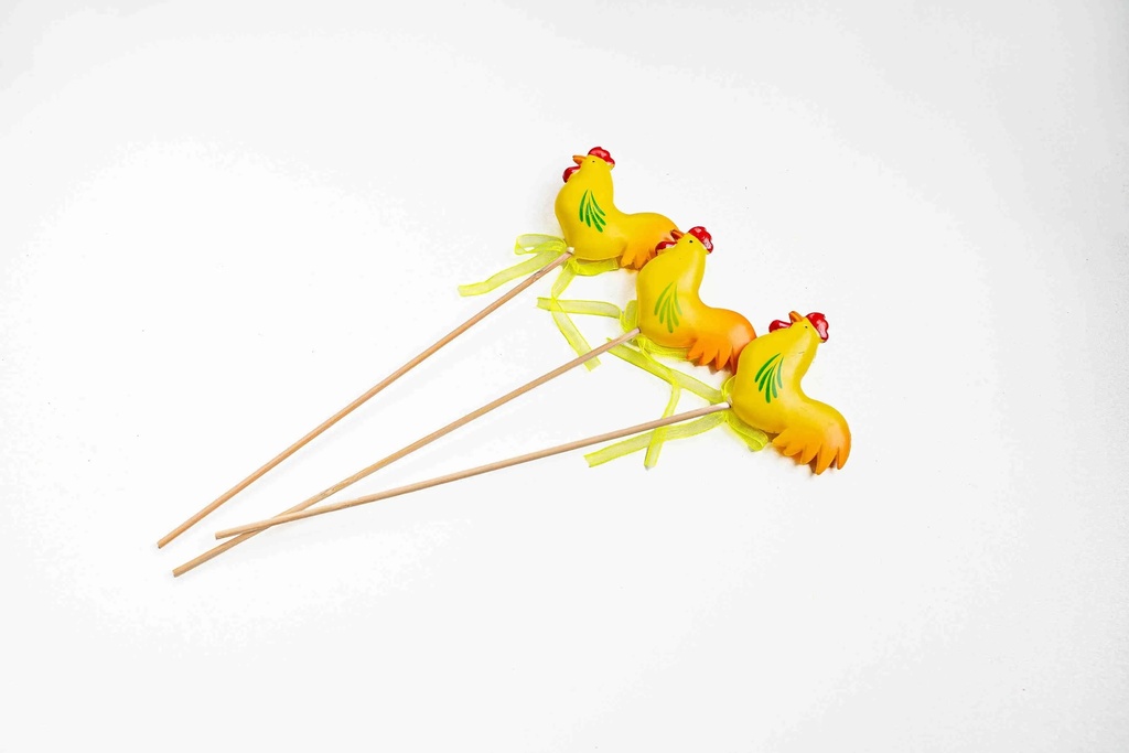 Bộ 6 que cắm hình gà mái - A8298