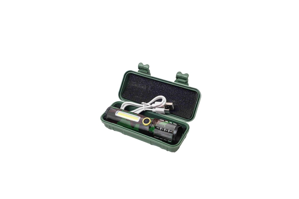 Đèn pin COB sạc lại A2889