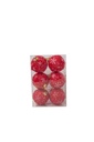 Quả cầu Giáng sinh 6cm x 6 cái