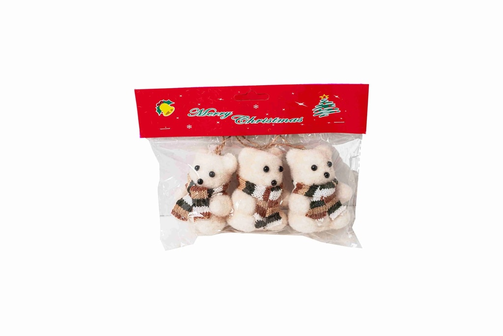 Gấu bông Giáng Sinh 3 cái A10582