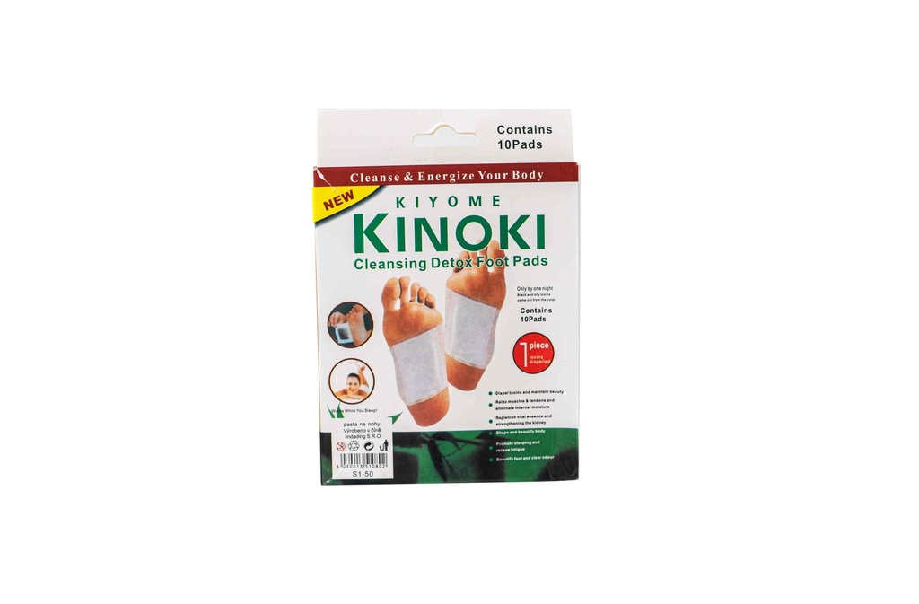 Miếng Dán Thải Độc Kinoki 7 Miếng Màu Trắng
