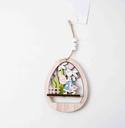 Trang trí bằng gỗ 13x10cm - A69