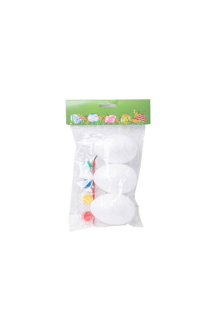 Đồ trang trí Phục sinh để tô màu 3 cái 8cm A8311
