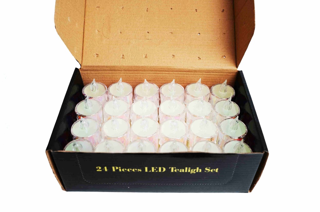 Nến pin 3.7x7cm A1478 (bịch 24 ks)