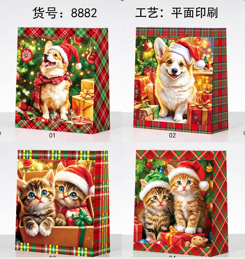 Túi quà kích thước M - A17324 (đóng gói 12 cái)
